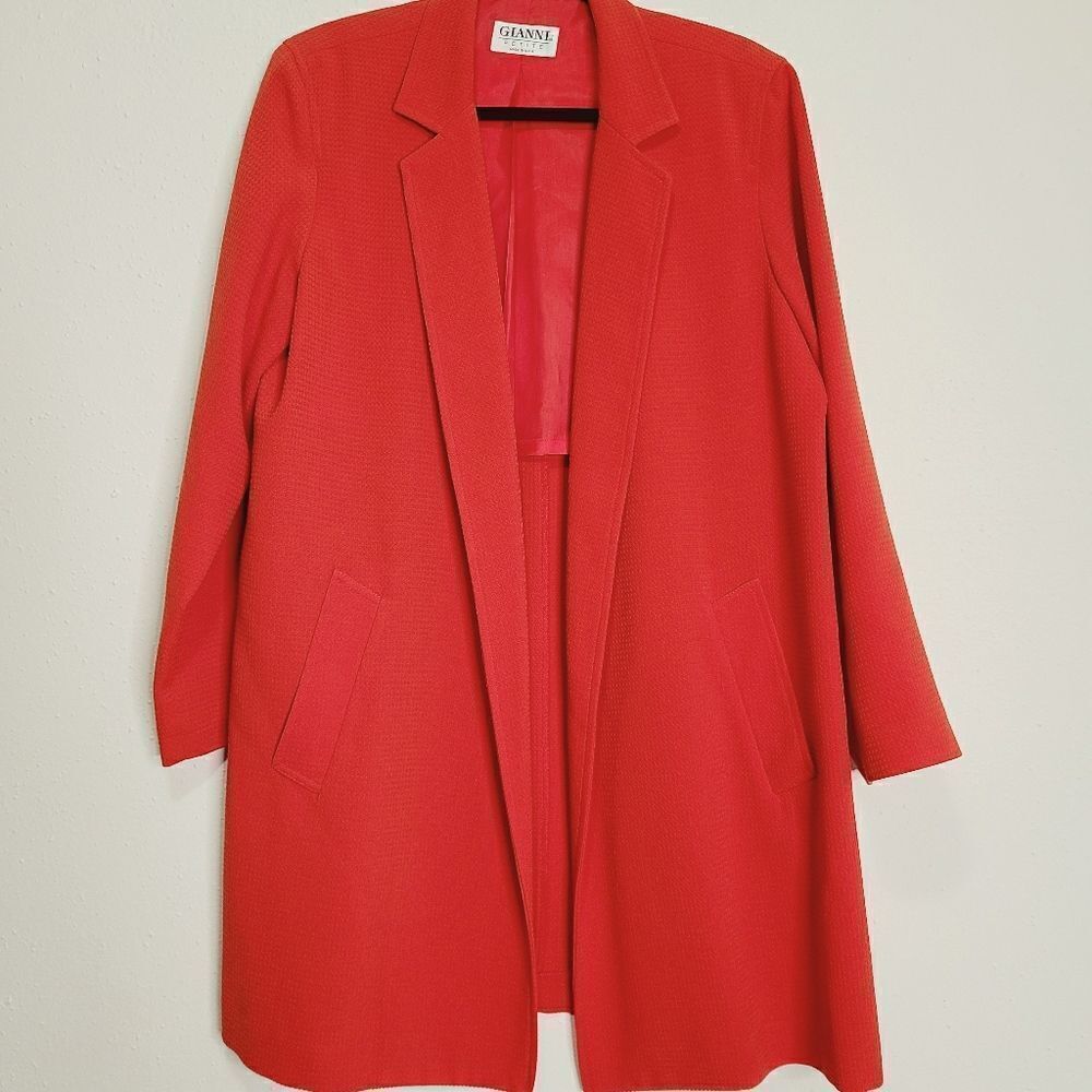 Gianni Petite Red/Orange light Duster‎